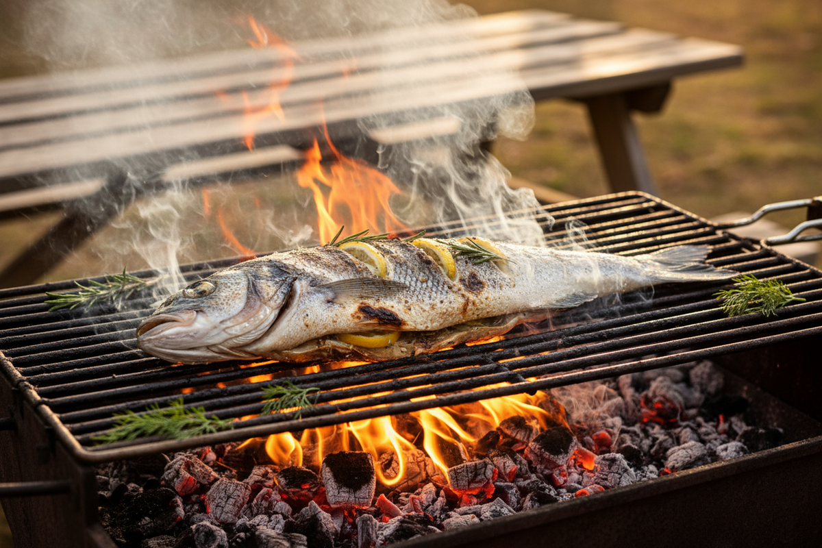 Gegrilde Vis